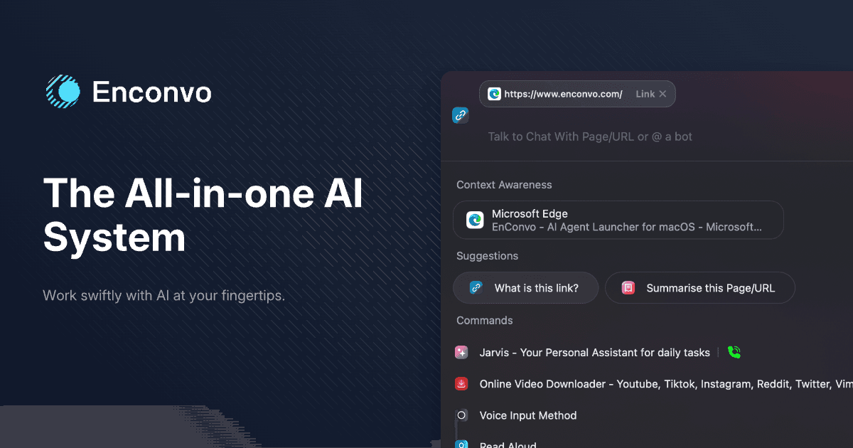 EnConvo Preview
